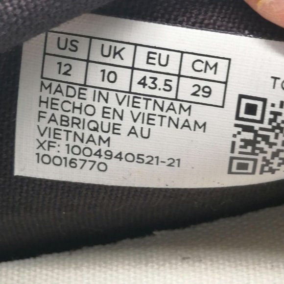 Toms Womens Sneaker Black Canvas Slip On Loafer Elastic Inset Round Toe Flat 12 - Picture 9 of 9